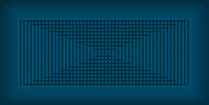 Мелкоформатная плитка Metro Mono Dec Blue glossy 150х75х9 фото